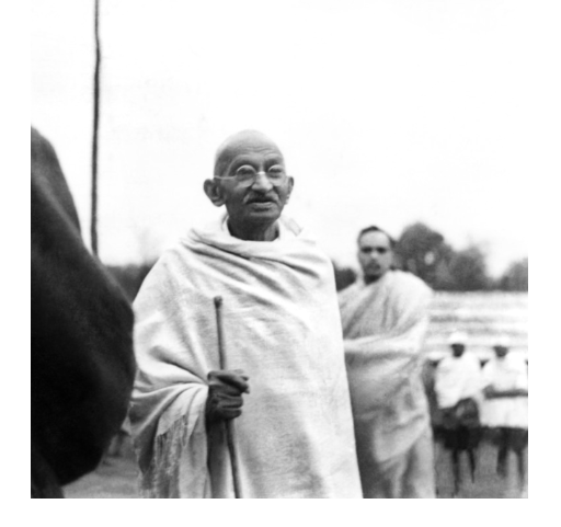 Mahatma Gandhi at Ramgarh